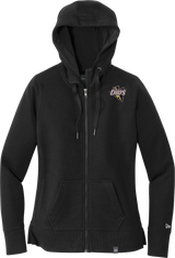 Mercer Chiefs New Era Ladies French Terry Full-Zip Hoodie