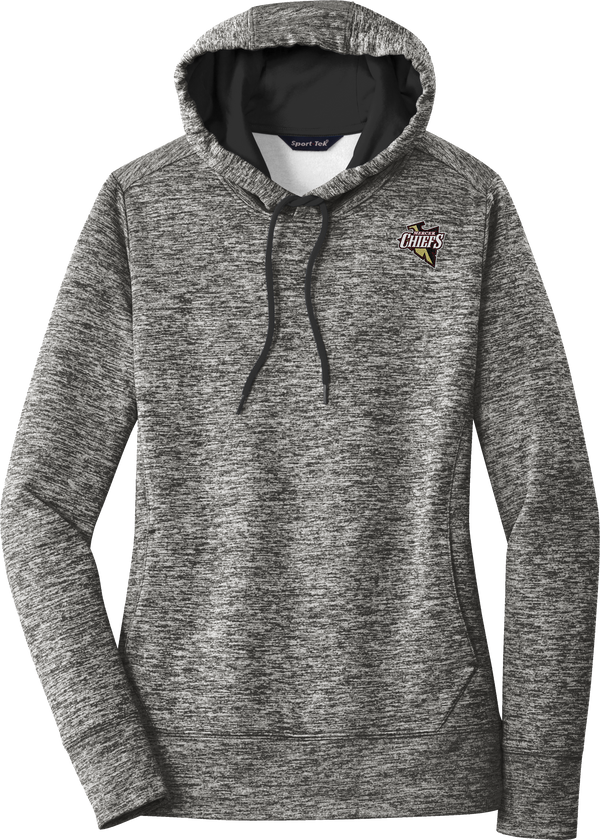 Mercer Chiefs Ladies PosiCharge Electric Heather Fleece Hooded Pullover