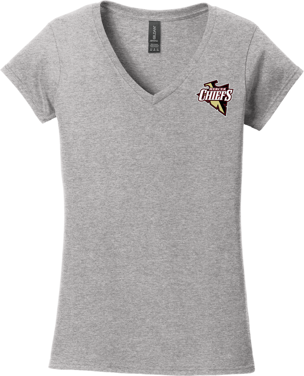 Mercer Chiefs Softstyle Ladies Fit V-Neck T-Shirt