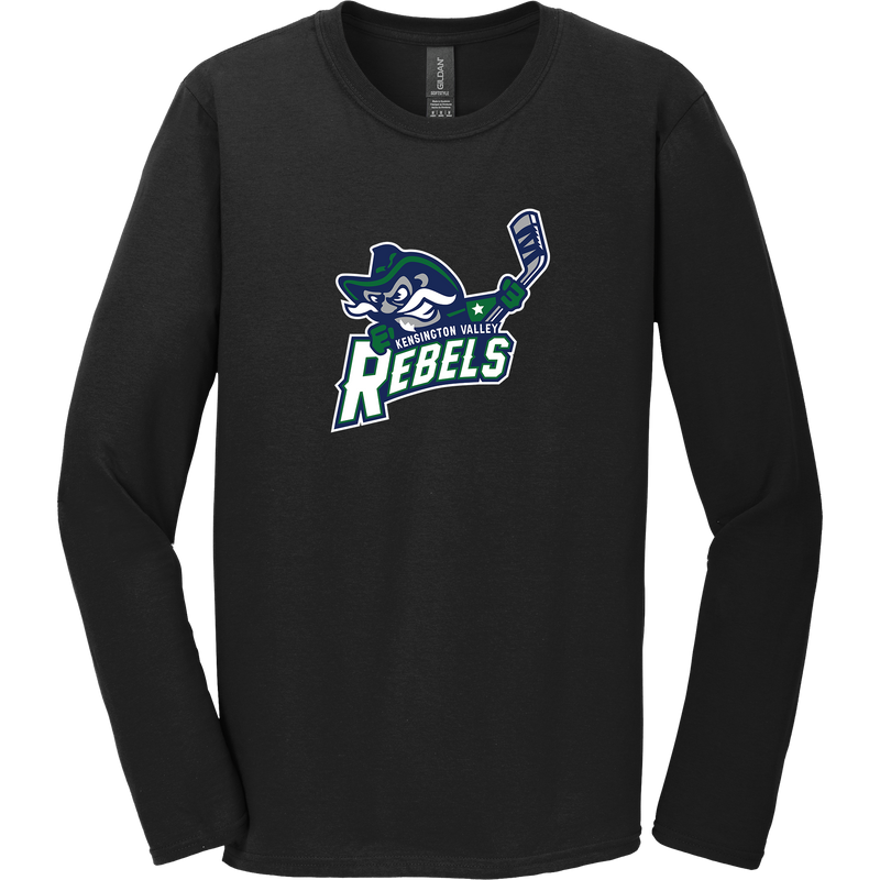 Kensington Valley Rebels Softstyle Long Sleeve T-Shirt