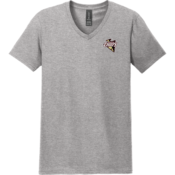 Mercer Chiefs Softstyle V-Neck T-Shirt
