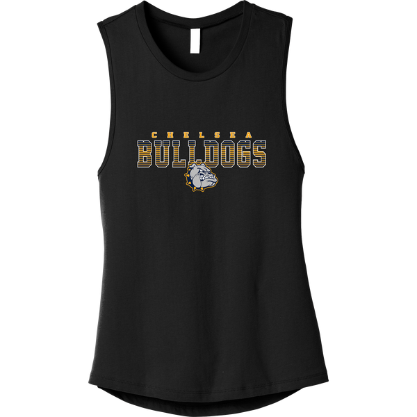 Chelsea Bulldogs Womens Jersey Muscle Tank
