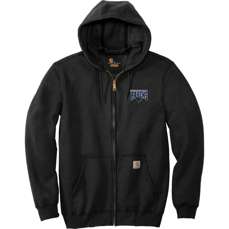 Kensington Valley Ravens Carhartt Midweight Hooded Zip-Front Sweatshirt
