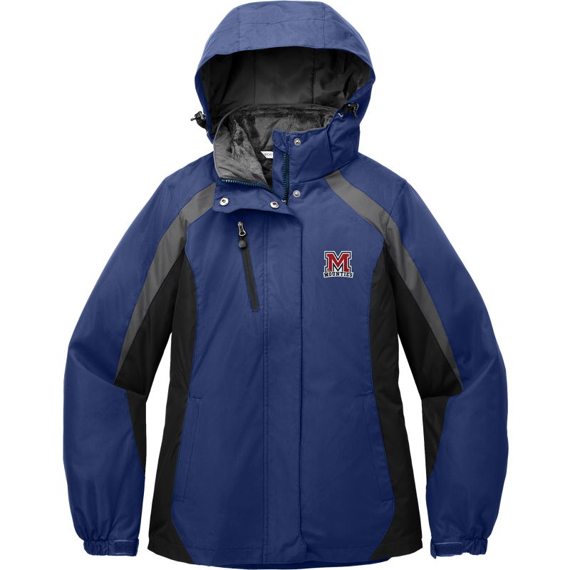 Jr. Mounties Ladies Colorblock 3-in-1 Jacket