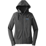 Kensington Valley Ravens New Era Ladies Tri-Blend Fleece Full-Zip Hoodie