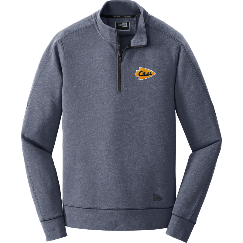 Chelsea Chiefs New Era Tri-Blend Fleece 1/4-Zip Pullover