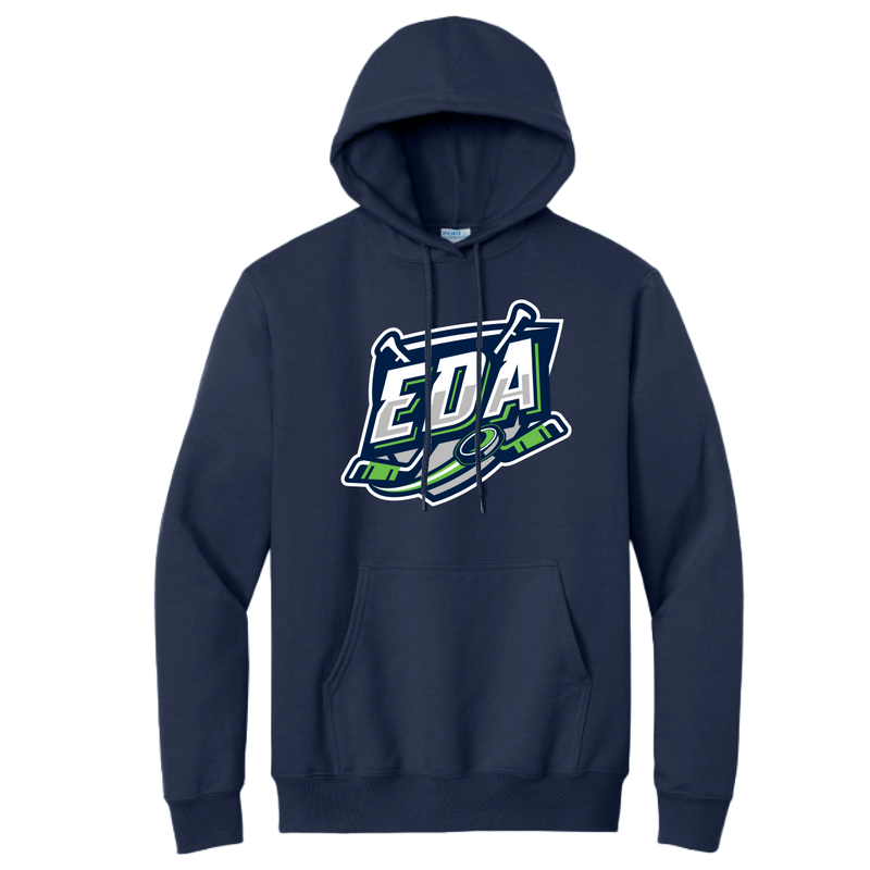 EDA Essential Fleece Pullover Hooded Sweatshirt