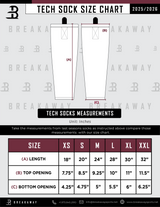 Navesink Sublimated Tech Socks