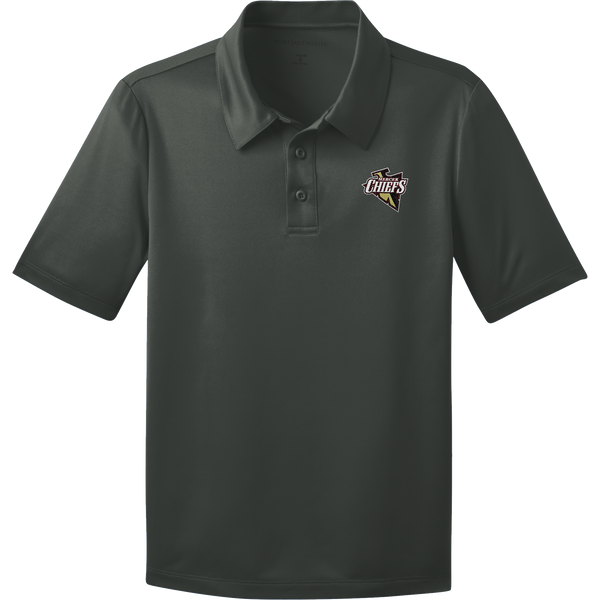 Mercer Chiefs Youth Silk Touch Performance Polo